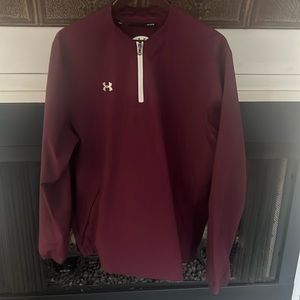 UA Coach’s line shell 1/4 zip pullover
